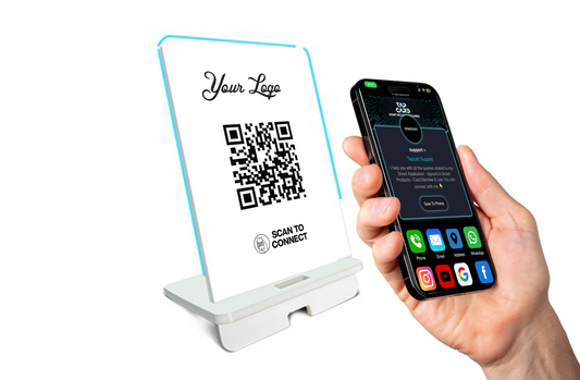 Smart NFC Standee-White